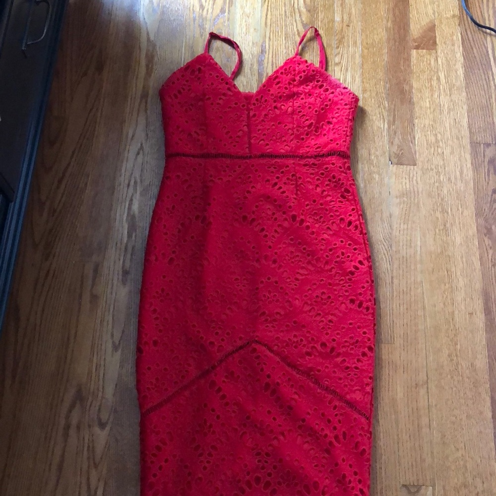 Worn once red dress